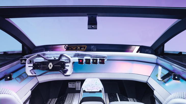 renault h1st vision: así es como ven el coche del futuro desde francia