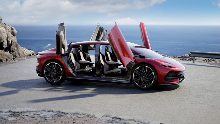 todo lo que sabemos de aehra sedan, el disruptivo modelo que llega para revolucionar los patrones de los eléctricos de lujo