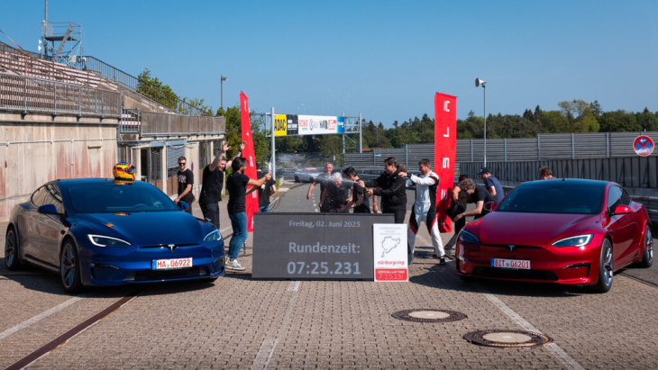 El Tesla Model S Plaid ha desbancado al Porsche Taycan como el eléctrico más rápido de Nürburgring. Aquí tienes la prueba en vídeo
