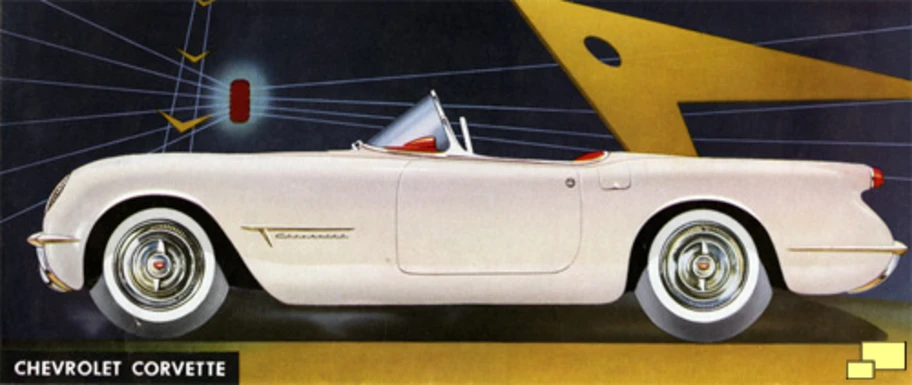 un día como hoy -pero de hace 70 años- nació el corvette de chevrolet