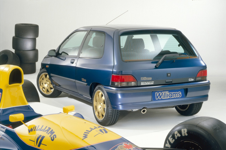 renault clio williams: una edición especial para homologar un coche de rallye que se inspiraba en la f1