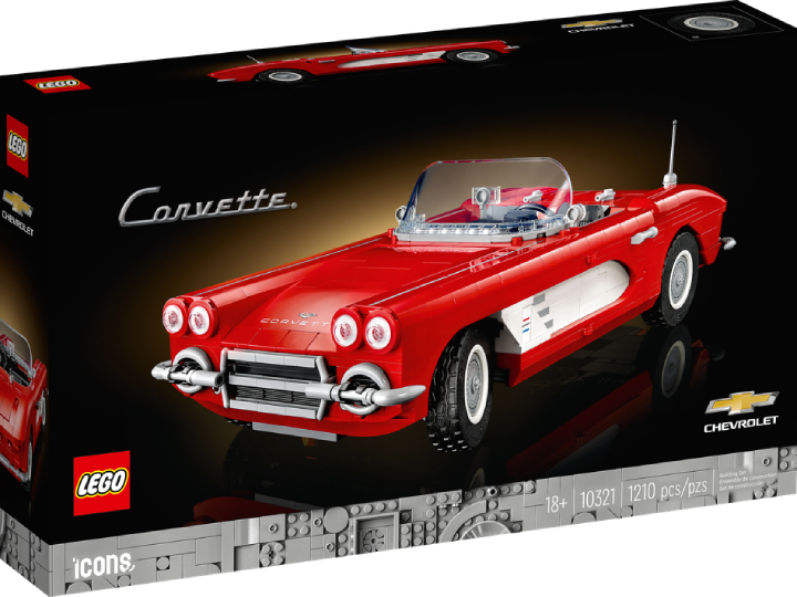LEGO celebra los 70 años del Chevrolet Corvette