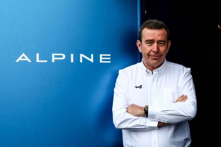 alpine nombra nuevo jefe del deporte motor para f1, dakar y wec