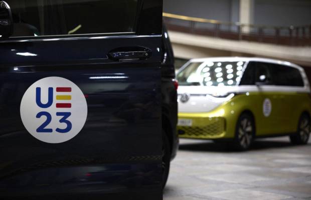 volkswagen cede 95 vehículos a la presidencia del consejo de la unión europea