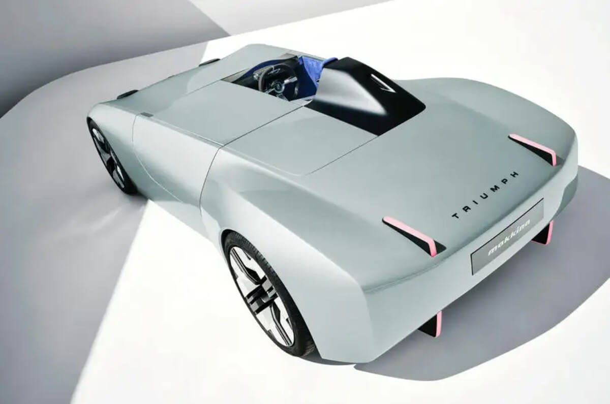 triumph tr25, la histórica marca británica renace con un deportivo eléctrico basado en el bmw i3
