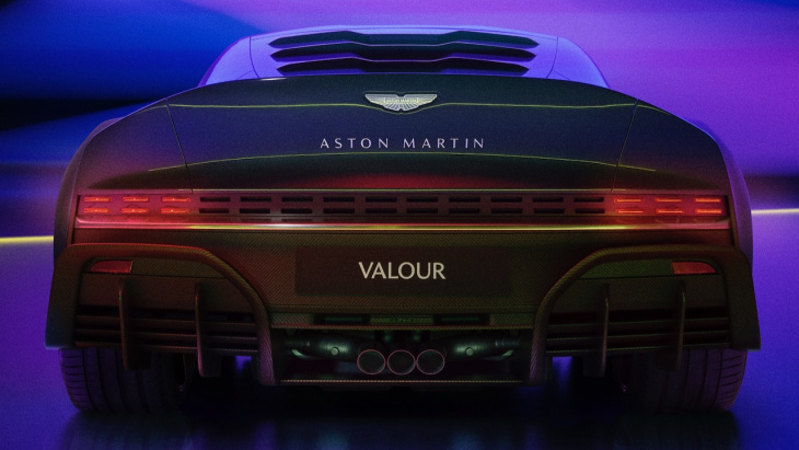 aston martin valour: con el v12 y cambio manual para celebrar los 110 años