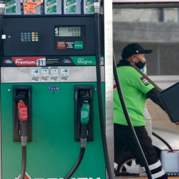 precios de la gasolina y diésel hoy sábado 15 de julio en méxico