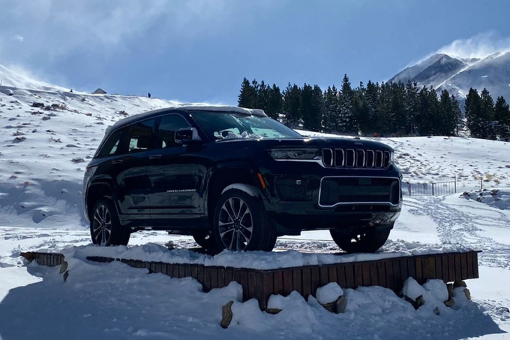 Invierno 2023: Jeep anticipa la nueva Grand Cherokee en Las Leñas