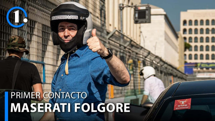 Nos subimos al Maserati GranTurismo Folgore, el primer eléctrico de la marca