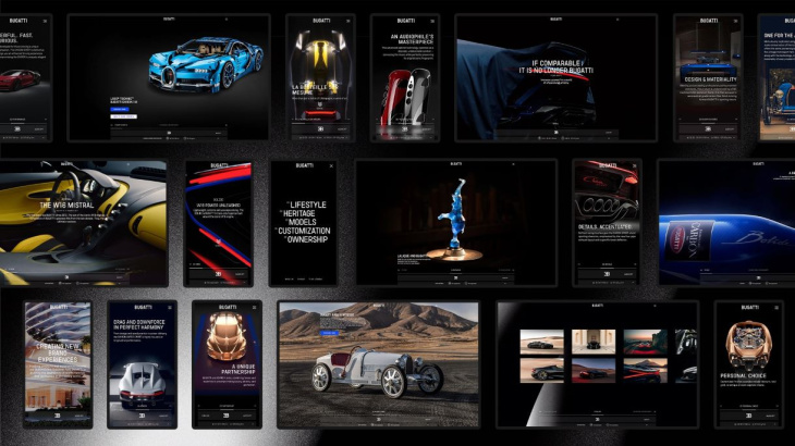 bugatti presenta su nuevo sitio web, con una experiencia dinámica, inmersiva y cautivadora