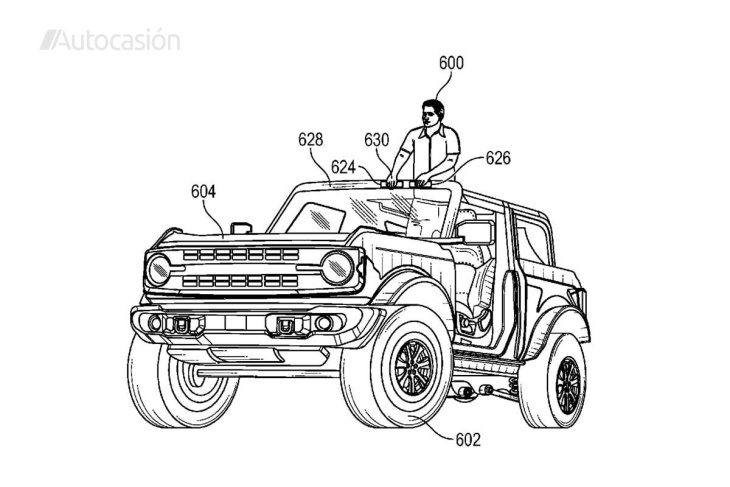 ford patenta una tecnología que te permite conducir de pie