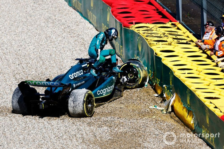 ¿qué sucedió con los neumáticos en el sprint shootout de spa f1?