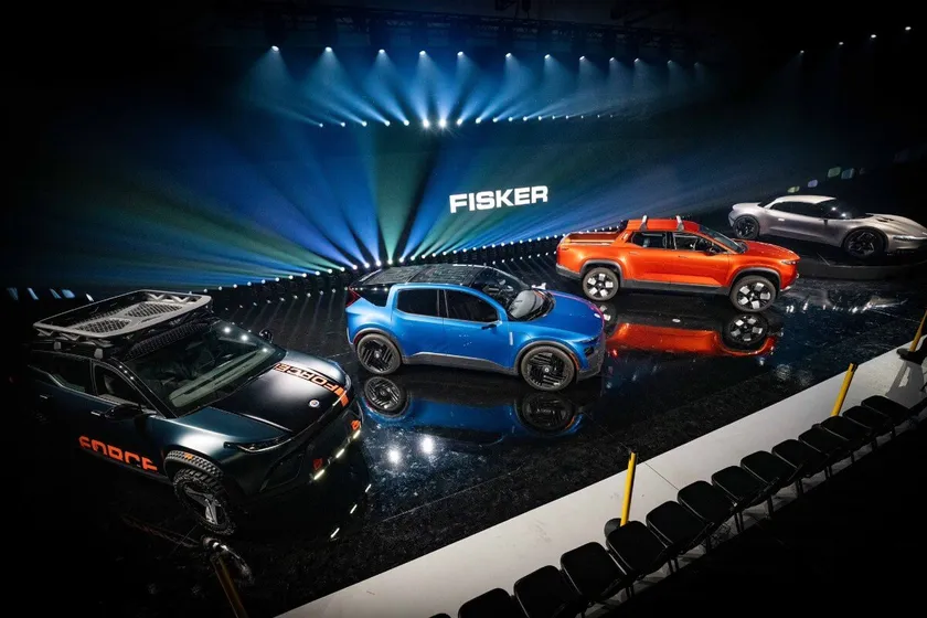Fisker presenta 3 espectaculares coches eléctricos, los ambiciosos PEAR, Ronin y Alaska