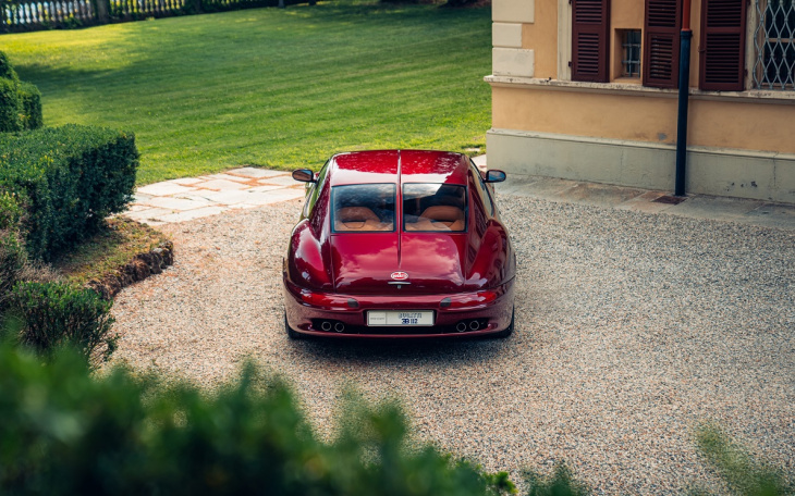 el bugatti eb112, un automóvil con un diseño visionario que cumple su 30 aniversario