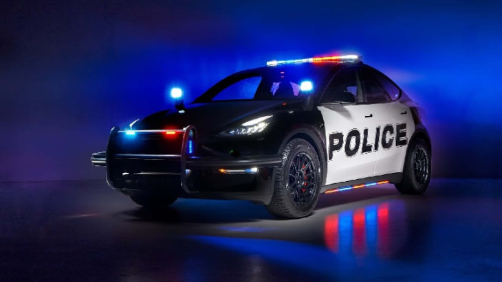 un cuerpo de policía de california cambiará toda su flota por teslas - portal movilidad: noticias sobre vehículos eléctricos