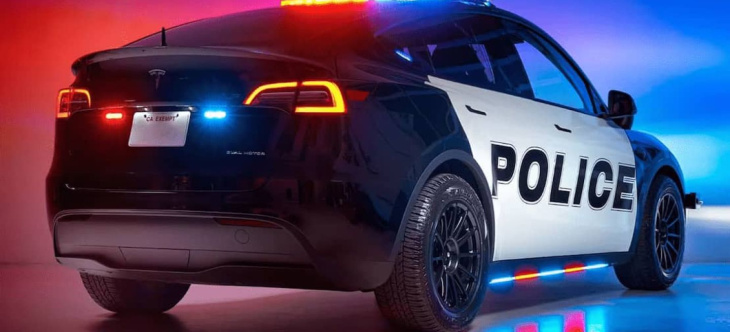 un cuerpo de policía de california cambiará toda su flota por teslas - portal movilidad: noticias sobre vehículos eléctricos