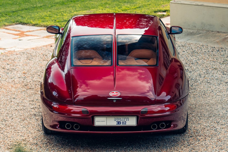 bugatti eb112 concept (1993): 30 años de una obra de arte que no llegó a producción