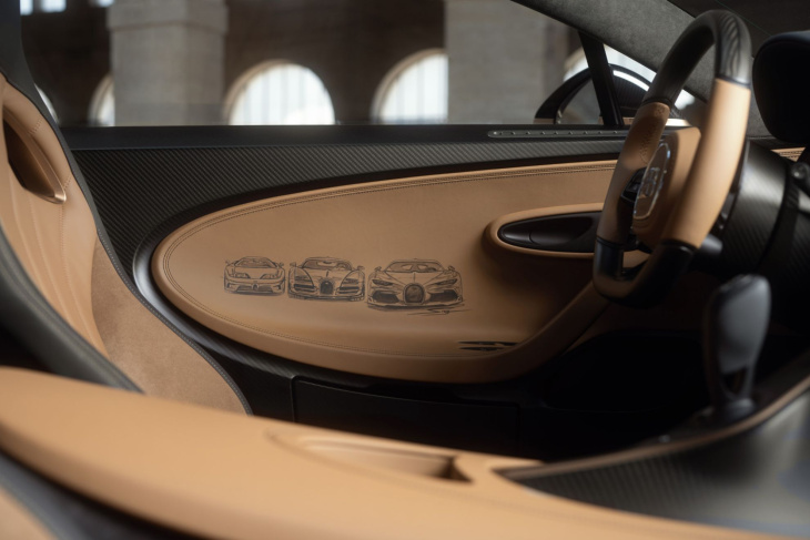 bugatti chiron super sport golden era: un siglo de historia grabado en oro