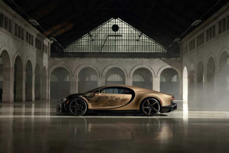 bugatti chiron super sport golden era: más de 400 horas de trabajo para un coche único