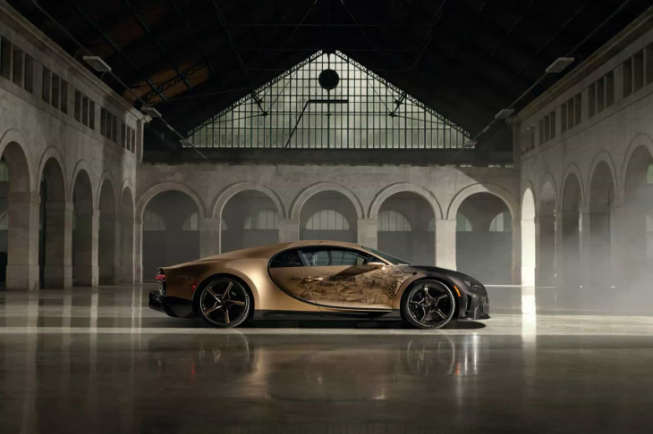 bugatti chiron super sport golden era: más de 400 horas de trabajo para un coche único
