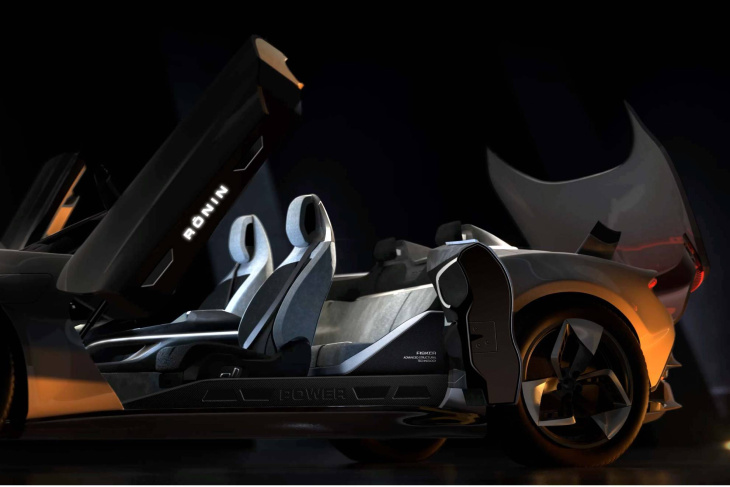 Fisker Ronin Super GT: el descapotable eléctrico con casi 1.000 km de autonomía