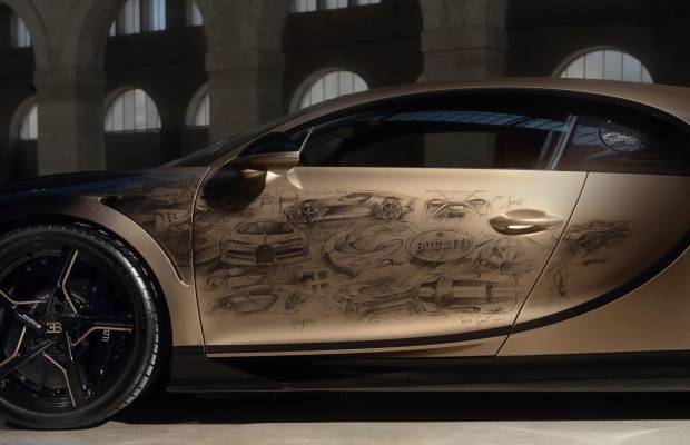 bugatti chiron super sport1 ‘golden era’: un homenaje al w16