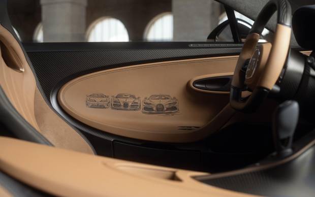 bugatti chiron super sport1 ‘golden era’: un homenaje al w16