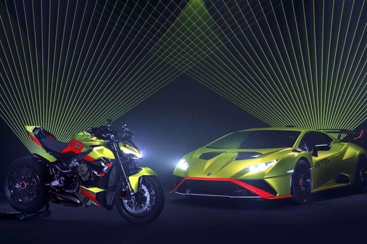 Ducati y Lamborghini crean una combinación extrema