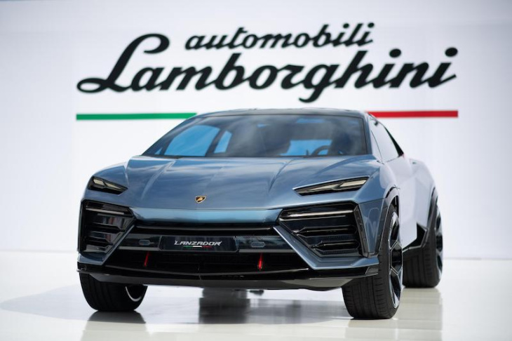 Lamborghini presenta concepto de versión eléctrica del Lanzador