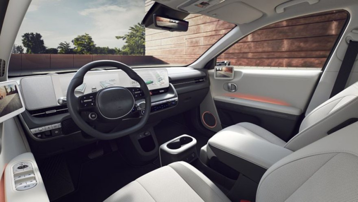 Observa el nuevo retrovisor interior del Hyundai Ioniq 5