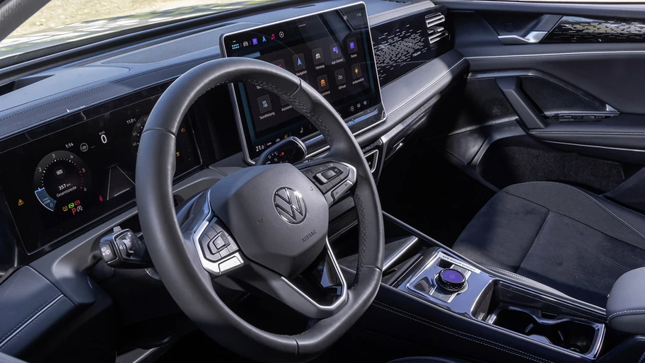 video: así será el interior de volkswagen tiguan 2024, tendrá selector de manejo driving experience