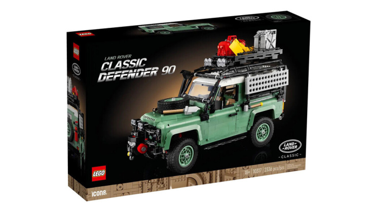si estás enamorado del land rover defender clásico de lego, ahora lo tienes por 40 euros menos