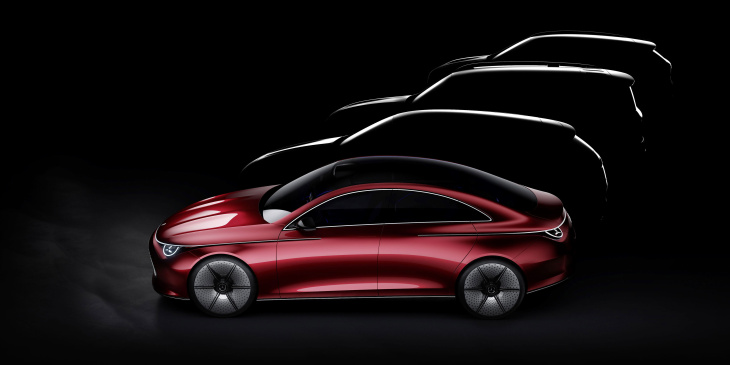 mercedes-benz concept cla class, el auto eléctrico que competirá con el tesla model 3