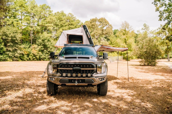 ford f-150 ultimate overland ring: el pick up definitivo para irse de acampada