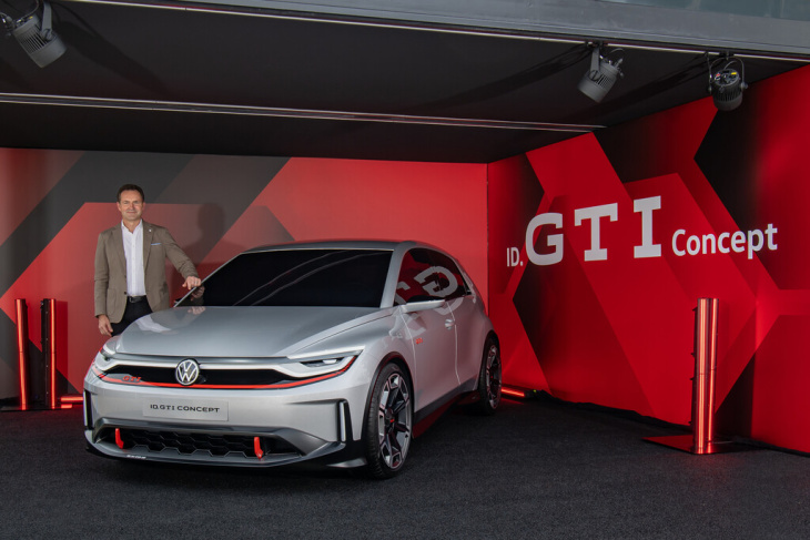 el futuro del gti es eléctrico: así luce el volkswagen id. gti concept que tendrá su versión de producción en 2027