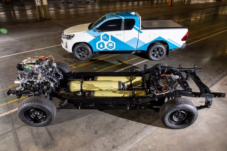 El Toyota Hilux de hidrógeno sigue tomando forma: podría venderse antes de 2030