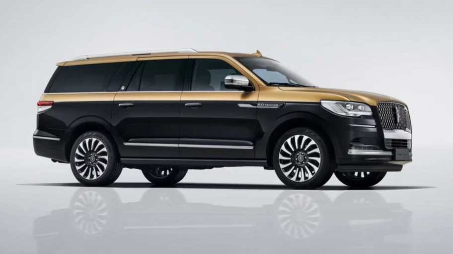 Lincoln Navigator Black Gold 2024, una edición especial para China