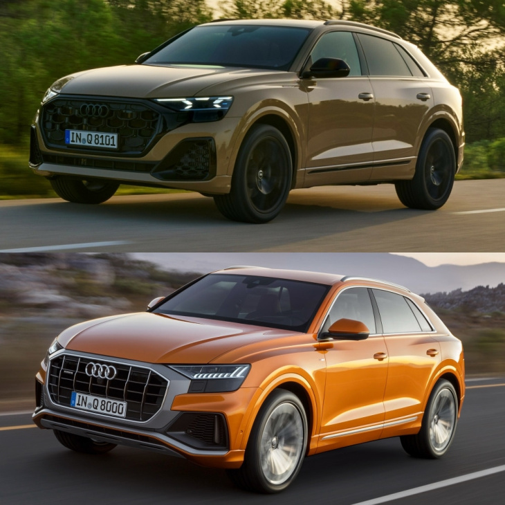 Comparación visual Audi Q8 2024 ¿Qué tal le ha sentado el cambio?