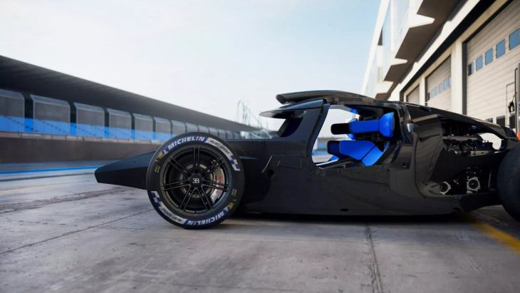 el bugatti bolide nos muestra sus entrañas al detalle