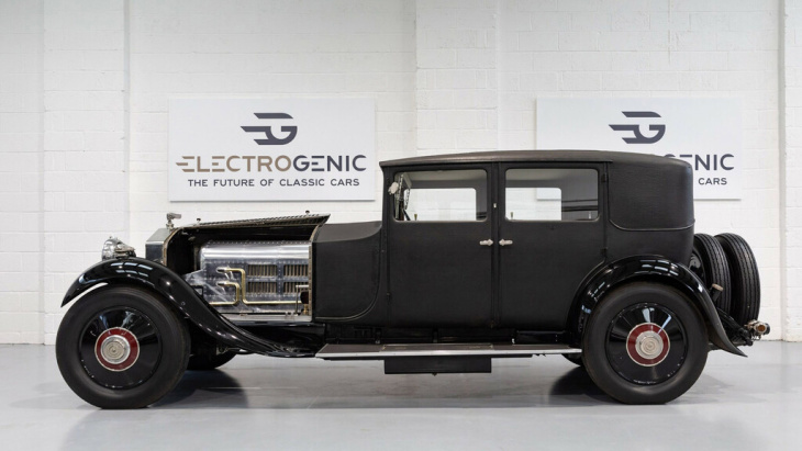 ¿Dónde está el límite de los retrofit? Este Rolls-Royce de 1929 se ha transformado en coche eléctrico