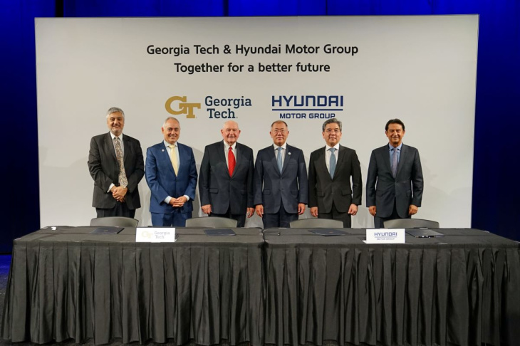 el grupo hyundai y georgia tech colaborarán en la investigación y el desarrollo para el futuro de la movilidad