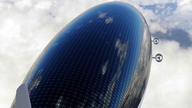 así es el solar airship one, el dirigible que dará la vuelta al mundo en 20 días sin necesidad de repostar