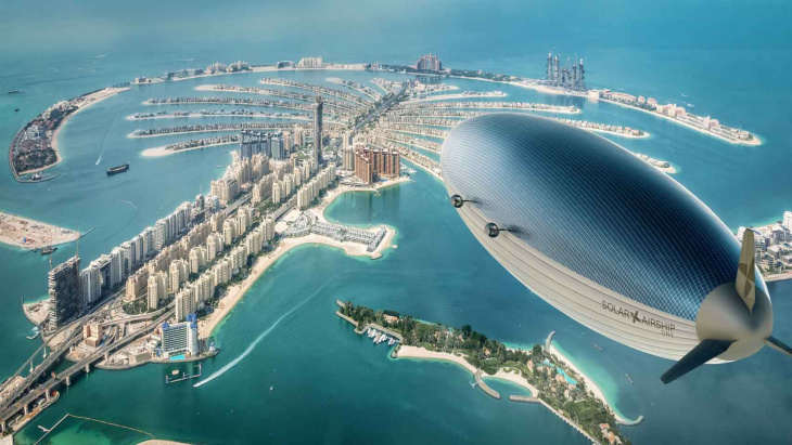 así es el solar airship one, el dirigible que dará la vuelta al mundo en 20 días sin necesidad de repostar