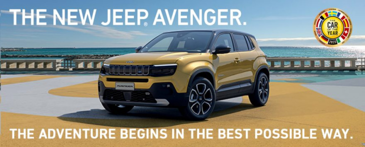 el jeep avenger gana el premio de «mejor novedad de diseño»