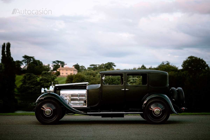 este rolls-royce phantom ii de 1929 es ahora un coche eléctrico