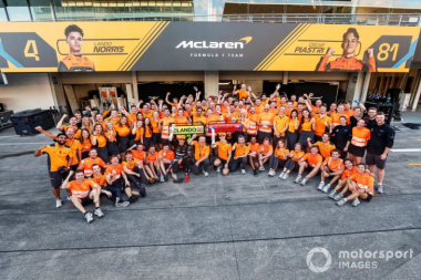 McLaren está animado por los primeros datos del coche 2024