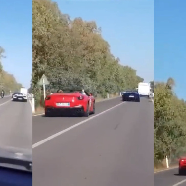 VIDEO: Ferrari y Lamborghini provocan terrible accidente a alta velocidad, dejando 2 ancianos muertos en Italia