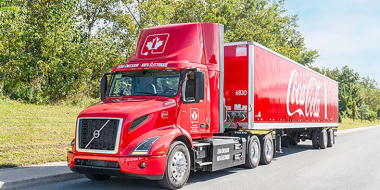Volvo cuenta con Coca Cola para su programa de prueba de camiones eléctricos