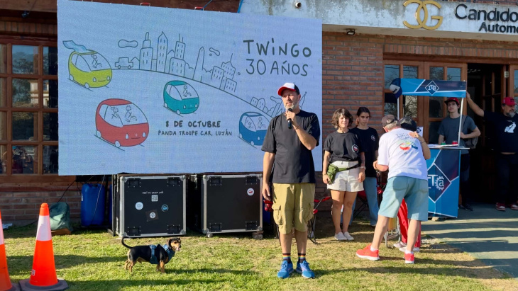 el renault twingo celebró sus 30 años en argentina