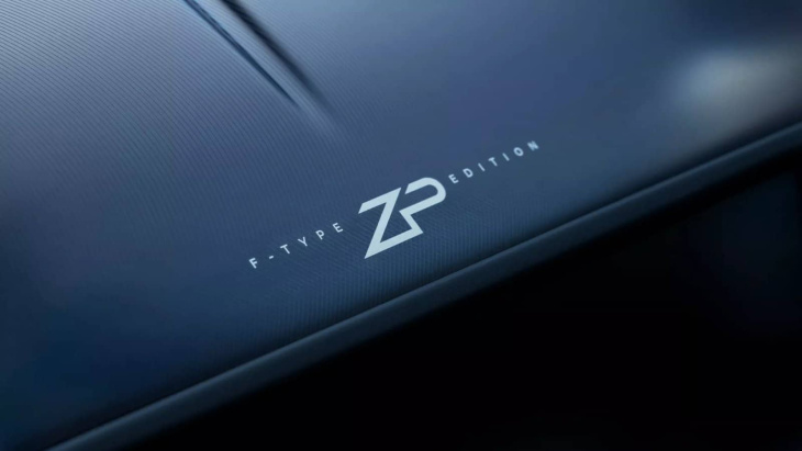 jaguar f-type zp edition: el último deportivo de gasolina de la marca llega en 2024